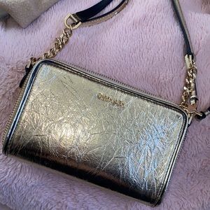 Calvin Klein Gold Flake Purse